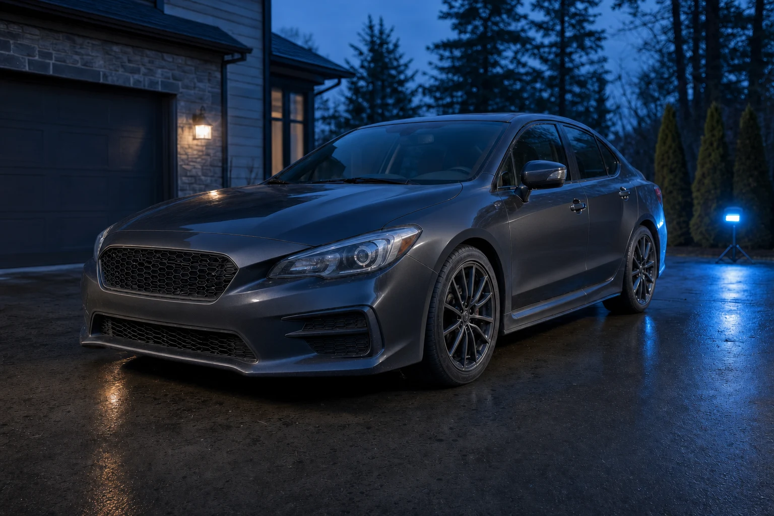 Placeholder glossy vehicle paint after detailing